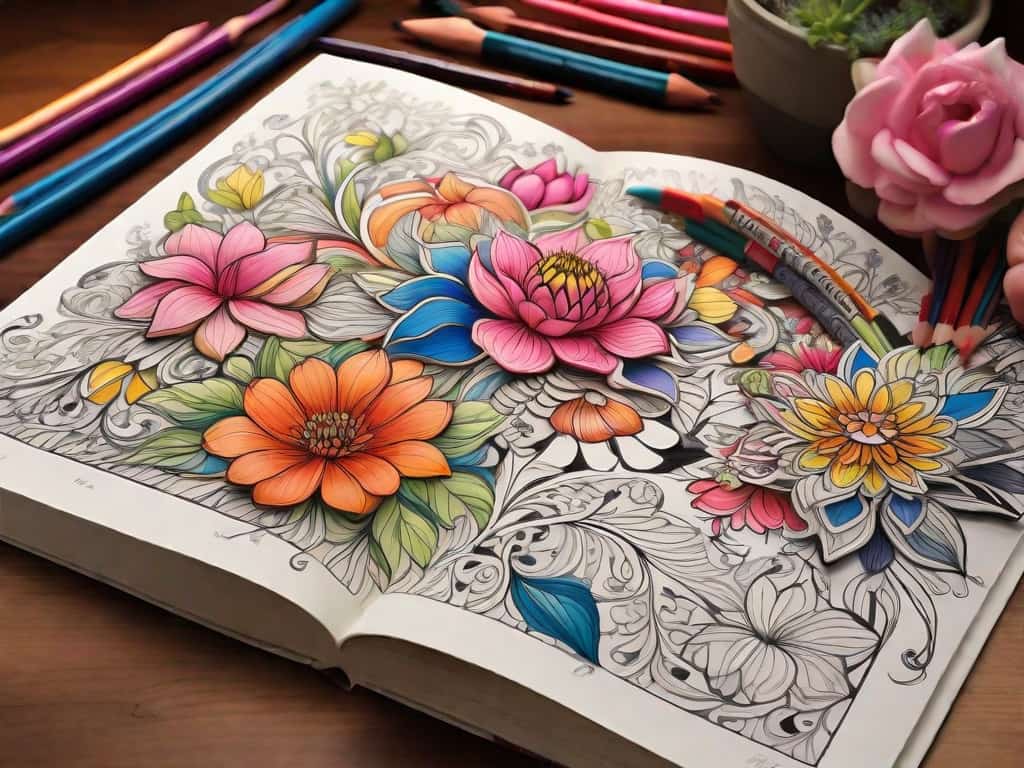 Adult Coloring Books for recreations